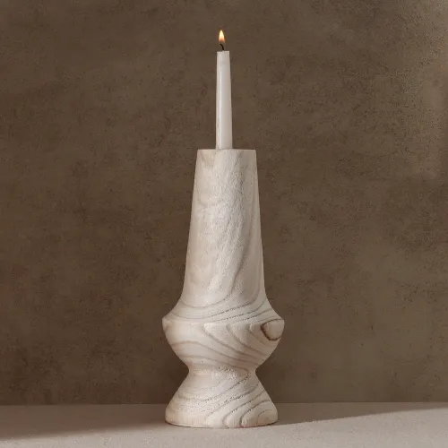 Portavela De Madera 24 - Velas y Portavelas, Uruguay | Tiendas Montevideo