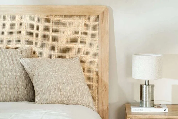 RESPALDO MALIBU - ALAMO Y ESTERILLA - 1.70 MTS en Madera natural - Respaldos de cama, Uruguay | La Iberica, vista 2