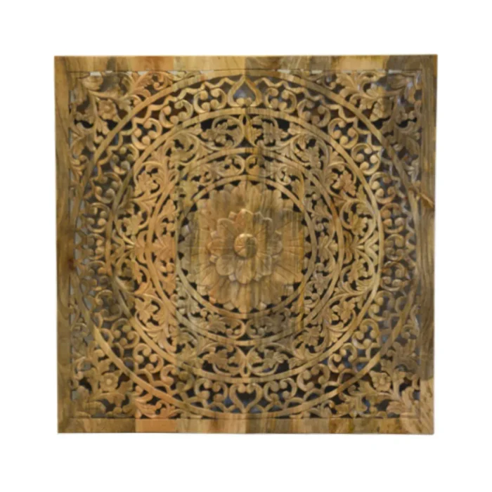 V7C Colgante calado 120x120 en Madera natural - Muebles para el exterior, Uruguay | Victoriana