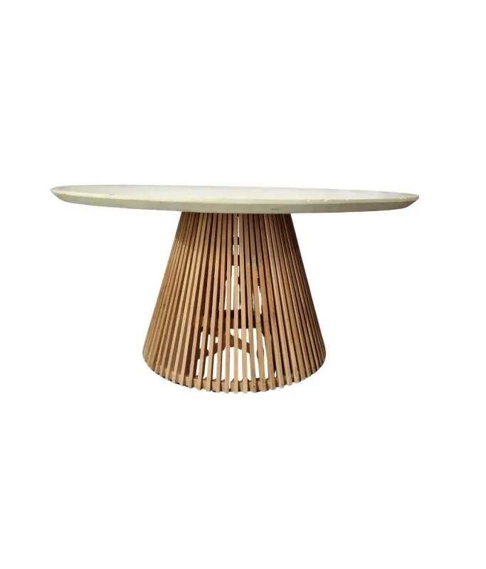 Mesa Comedor Eira - Color Unico en Multicolor - Sillones y sofás, Uruguay | Indian