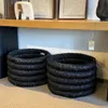 CANASTO CRAFTS TRENZADO ESPIRAL NEGRO en Negro - Canastos, Uruguay | Masinfinito Casa, vista 3 de 4