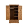 Ropero 2 puertas - Línea Monterrey - Nogal en Marrón - Roperos y placares, Uruguay | Ecowood, vista 3 de 8