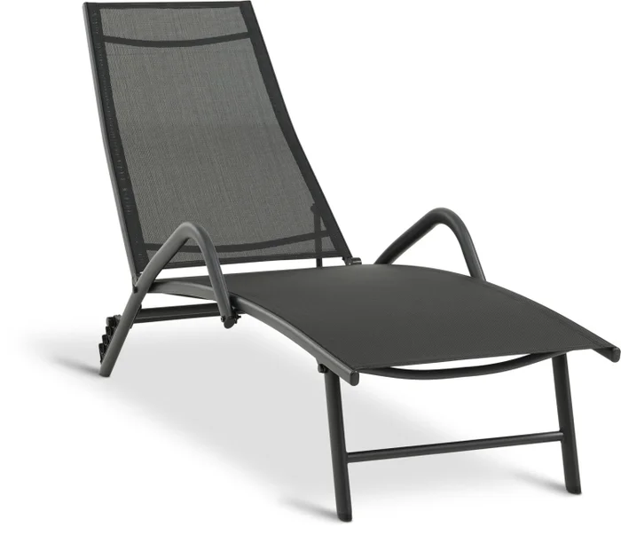 Reposera NORDSTRAND A59xL191 negro en Negro - Muebles para el exterior, Uruguay | JYSK, vista 2