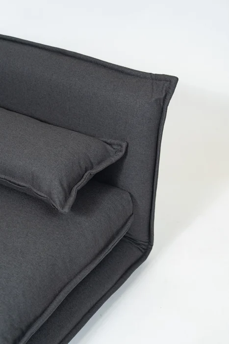 Sofá Cama 1 Plaza Juli - Negro en Negro - Sillones y sofás, Uruguay | Indian, vista 2