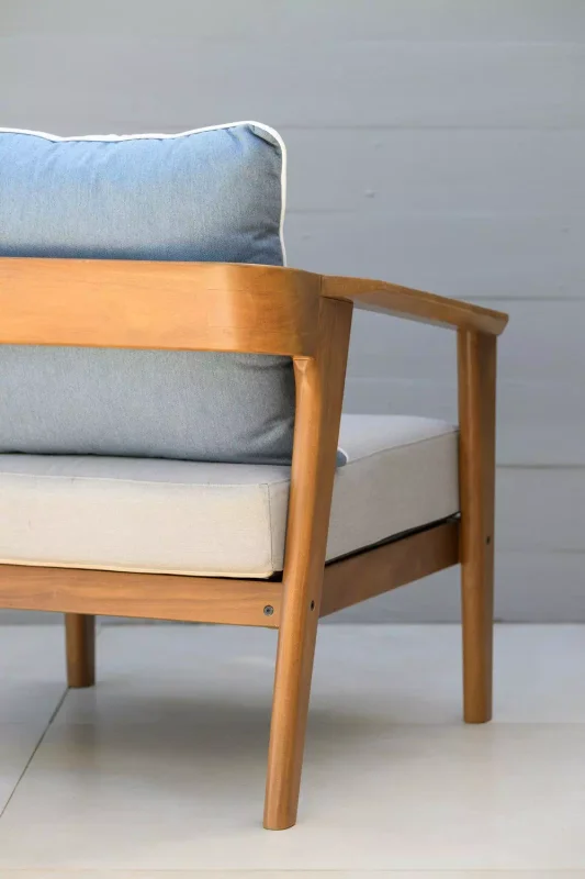 Poltrona Pietra en Madera natural - Butacas, banquetas y puffs, Uruguay | Balcony, vista 5