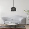 Colgante de fibras naturales 40cm - NEGRO en Negro - Lámparas colgantes, Uruguay | Iluminica, vista 6 de 6