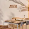 Pantalla para lámpara de techo Aldet de cuerda jaspeada beige Ø46 cm en Beige - Muebles para el exterior, Uruguay | Kavehome, vista 2 de 5