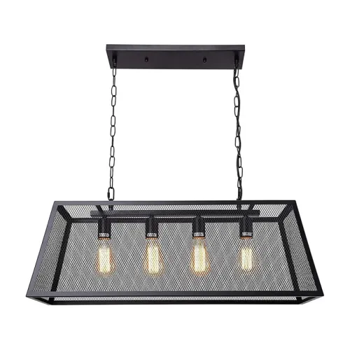 Lámpara Colgante Valencia Mesh en Negro - Lámparas colgantes, Uruguay | Serlux
