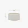 Macetero Aiguablava de cemento blanco - Ø 62 cm en Blanco - Muebles para el exterior, Uruguay | Kavehome, vista 5 de 5