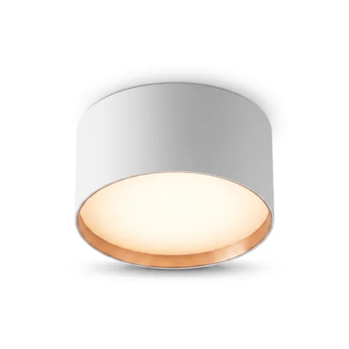 Cilinder 20W / Luz Cálida 3000K / Diám:138mm en Blanco - Lámparas colgantes, Uruguay | Darko Lighting