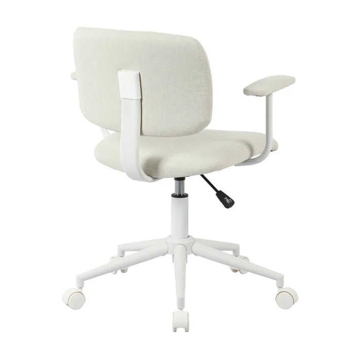 Asiento De Oficina Polipropileno-y-tela Natural-beige Clifford en Beige - Sillas de escritorio, Uruguay | Divino, vista 5