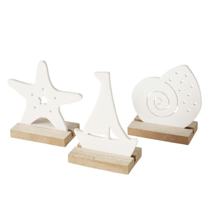 Adorno Deco Océano Materiales-mixtos Multicolor 2053835 en Blanco - Decoración, Uruguay | Divino