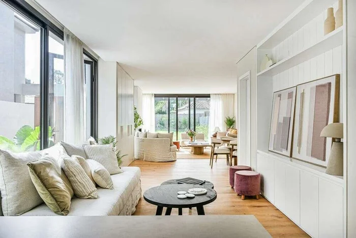 SILLON MANUELA 2.20 MTS - LINO CRUDO en Blanco - Sillones y sofás, Uruguay | La Iberica, vista 10