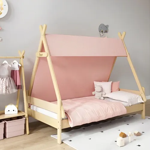 CAMA INFANTIL FOREST BEIGE 1 PLAZA, Uruguay | Viasono