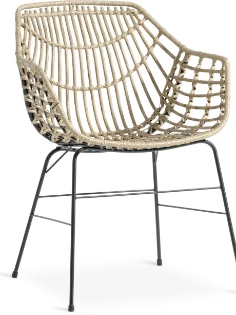 Silla de jardín ILDERHUSE natural en Madera natural - Muebles para el exterior, Uruguay | JYSK