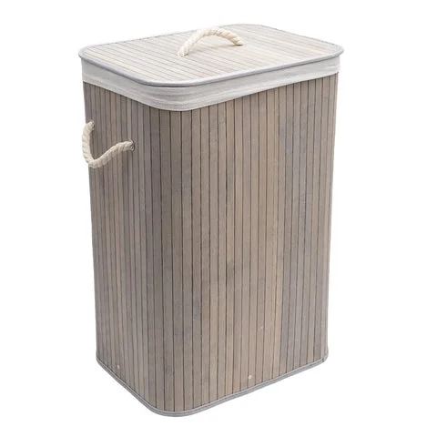 CESTO ROPA BAMBU en Madera natural - Canastos, Uruguay | Scaparate, vista 3