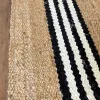 ALFOMBRA HAMPI JUTE 250X350 NATURAL BLACK - Textiles, Uruguay | Vinibel, vista 4 de 4