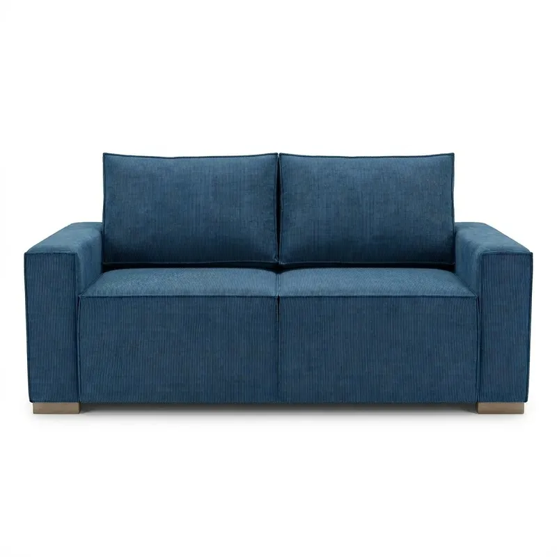 PREVENTA - Sofa Moscú 3 Cuerpos 200cm – Azul Easy Clean - Sillones y sofás, Uruguay | Berna home