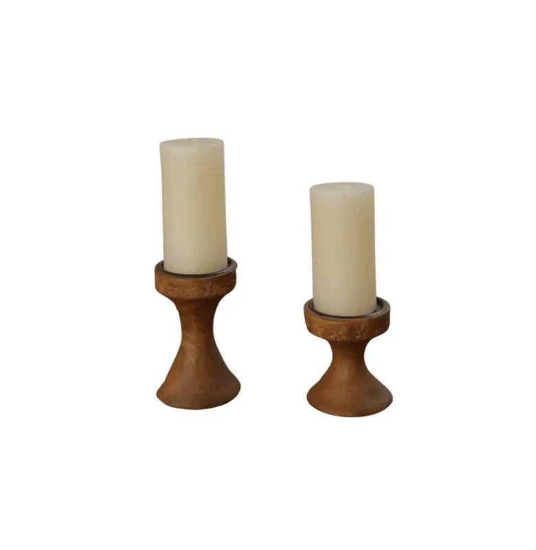 CANDELABRO CUERO ARTERIORS 20X23 L - Muebles, Uruguay | Masinfinito Casa