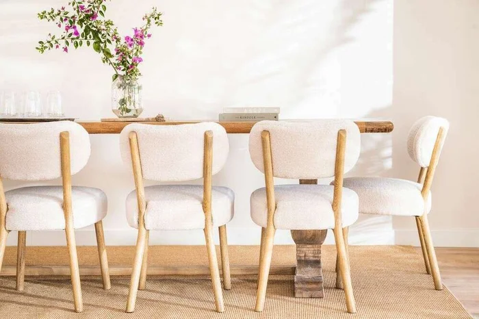 MESA COMEDOR DE OLMO ISABEL - 2.50 X 1.00 MTS en Madera natural - Mesas de comedor, Uruguay | La Iberica, vista 4