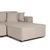 Sofá Modular Maia (5 módulos) - Tela Microfibra - 12073 (Greige) en Beige - Sillones y sofás, Uruguay | NYR, vista 6 de 7