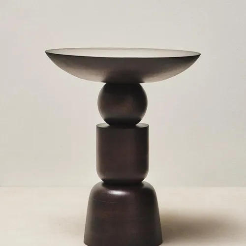 MESITA MADERA en Madera natural - Mesas de living, Uruguay | Zara Home