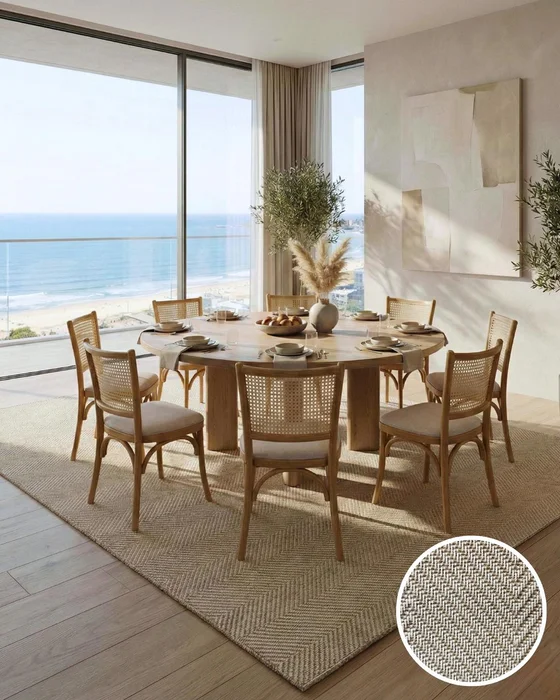 Alfombra Bali Beige – 300 cm x 400 cm en Beige - Alfombras, Uruguay | Indrana, vista 4