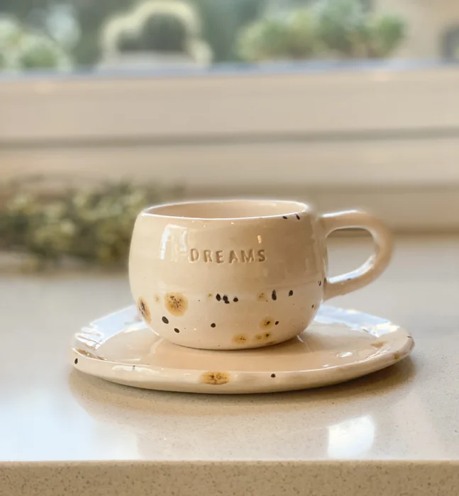 Cápsula dulce (taza y plato) - Decoración, Uruguay | Dreams On Time