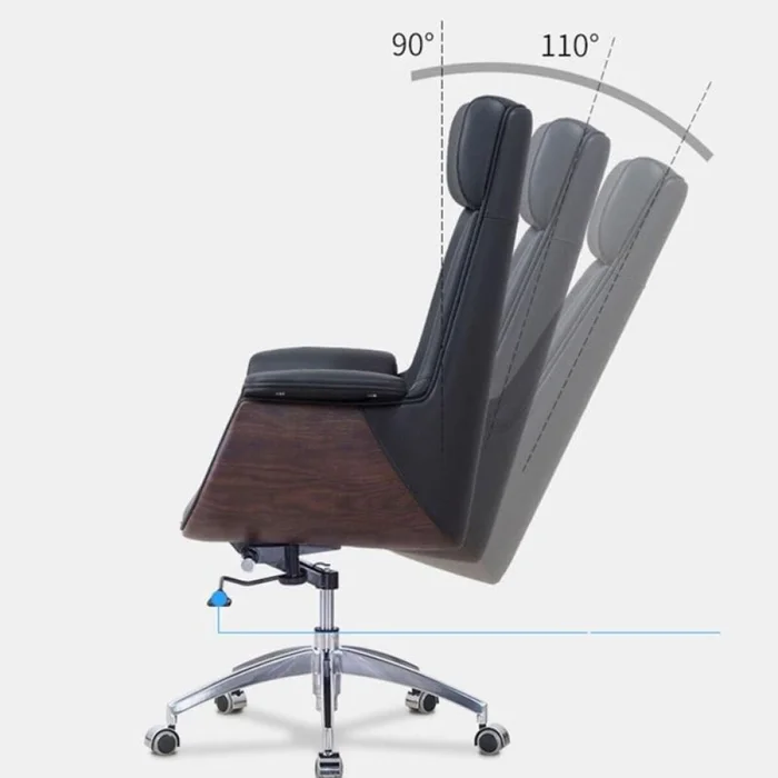 Silla de oficina Omega en Gris - Sillas de escritorio, Uruguay | La Cueva Muebles, vista 5