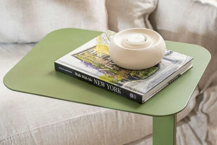 MESA AUXILIAR HIERRO- PISTACHO GREEN en Verde - Mesas de living, Uruguay | La Iberica, vista 2