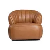 Butaca Volpi Giratoria - Cuero Advanced - Mostarda - (Preventa) en Beige - Butacas, banquetas y puffs, Uruguay | NYR, vista 2 de 4