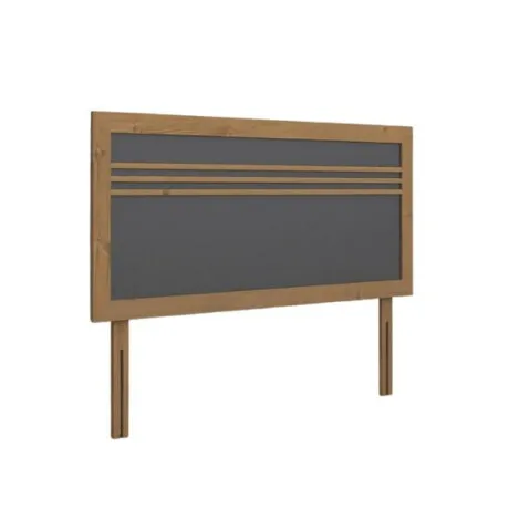 Respaldo de sommier 2 plazas Linea Veneza - Grafito/Miel en Multicolor - Respaldos de cama, Uruguay | La Cueva Muebles