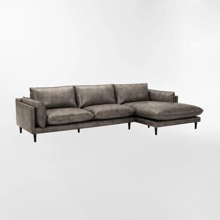 SOFA CON CHAISE PATAGONIA Gris DERECHO - Sillones y sofás, Uruguay | Viasono, vista 2