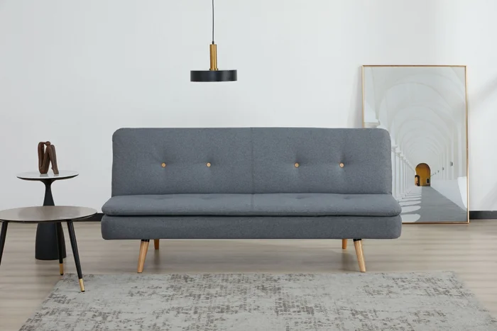 SOFA CAMA NORDICO OASIS GRIS OSCURO 160N41S-P3 en Gris - Sillones y sofás, Uruguay | Alfa Ventas, vista 3