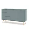 BARGUE?O PISCO 2 PUERTAS 3 CAJ 140 CMS KAKI 9902ZP - Muebles para TV, Uruguay | Rosas Hermanos, vista 2 de 3