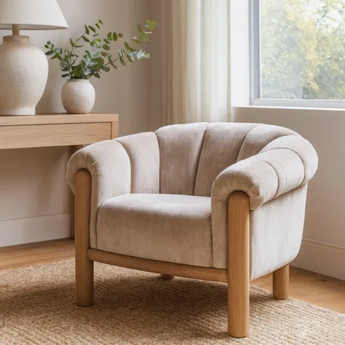 POLTRONA DUSHI Beige - Butacas, banquetas y puffs, Uruguay | Viasono