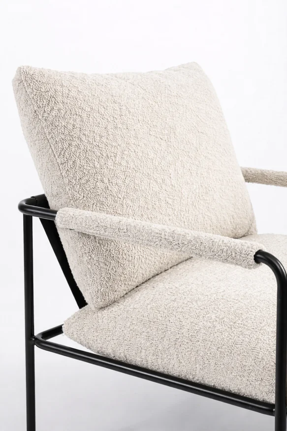 Butaca Dominique - Beige en Beige - Sillones y sofás, Uruguay | Indian, vista 2