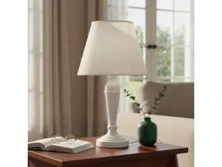 Lampara de mesa de hierro E27 NEGRA con pantalla en Negro, Uruguay | Quesal, vista 7