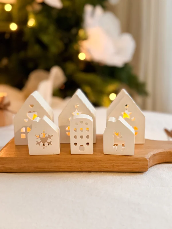 Casitas navideñas x 6 en Blanco - Decoración, Uruguay | Dreams On Time, vista 9