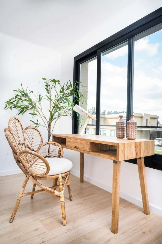 ESCRITORIO NORDICO - OLMO NATURAL en Madera natural - Escritorios, Uruguay | La Iberica, vista 11