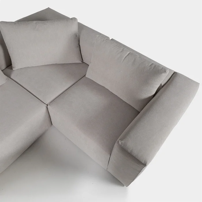 Rinconera Modular Trend (5 módulos) - Tela Microfibra - FX5-341 (Arena) en Beige - Sillones y sofás, Uruguay | Nyr, vista 6