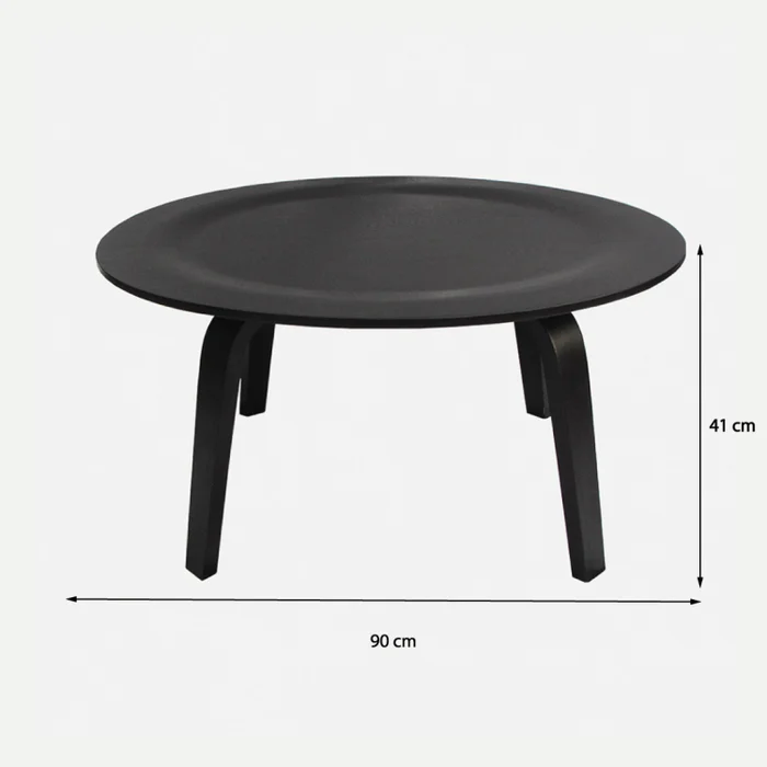 Mesa Eames - Negra en Negro - Mesas de living, Uruguay | Walnut, vista 4