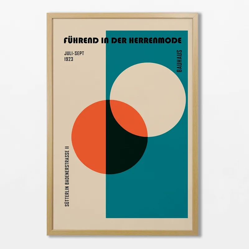 Bauhaus - Serie N.02 en Multicolor - Láminas, Uruguay | La Cuadrería