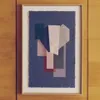 Cuadro Veluni de papel reciclado - multicolor azul 60 x 90 cm en Multicolor - Decoración de pared, Uruguay | Kavehome, vista 2 de 9