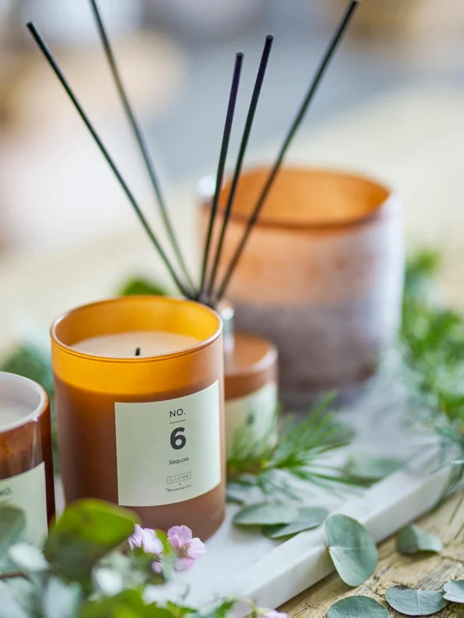 Vela No.6 Sequoia en Marrón - Velas y Portavelas, Uruguay | Martinika Deco, vista 2