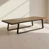 Mesa Ratona Madera-y-metal Marron York Castaño en Marrón - Mesas de living, Uruguay | Divino, vista 1 de 3