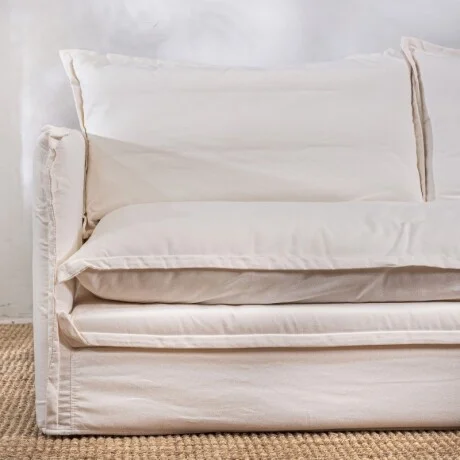 Sillón Noa 3 Cuerpos Blanco - Sillones y sofás, Uruguay | Aihaus, vista 3