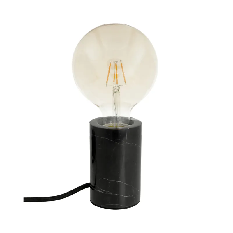 Luminaria de Mesa Lope Negra en Negro - Lámparas de mesa, Uruguay | Serlux