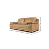 Sofá Space - Cuero Natural - 2,5 cuerpos - A fabricar en Beige - Sillones y sofás, Uruguay | NYR, vista 3 de 3