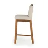 Taburete Dani - Tela Rústica - 201-G2 (Beige) en Beige - Butacas, banquetas y puffs, Uruguay | NYR, vista 4 de 6